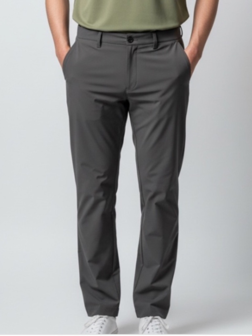 Adidas Men's Charcoal Grey Golf Pants Size 36x30 Performance Athletic